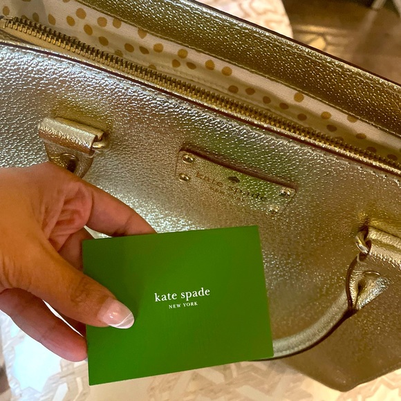 Kate spade bag, 100% leather bag with dust cover/bag - Picture 3 of 4